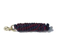 Rhinegold - Cuerda Doble, 0, Cuerda de algodón, Granate y Azul, Talla única