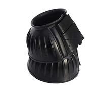 Rhinegold Elite - Botas de Velcro, 0, Botas de Alcance, Negro, Large