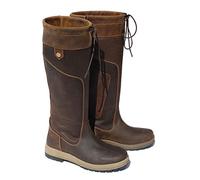 Rhinegold Elite Botas impermeables Vermont 7 (41)-Marrón UK EU