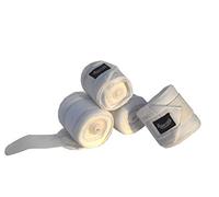 Rhinegold Fleece Stable/Travel Bandages-White Vendajes, Blanco, Talla única
