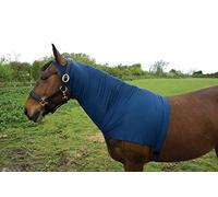 Rhinegold - Funda de Cuello elástico de Lycra Satinada, Color Azul Marino