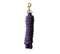 Rhinegold Luxe Lead Rope-Plum Cuerda de Plomo, 0 Unidades, Ciruela, Talla única