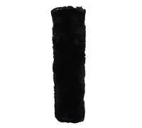 Rhinegold Luxe Noseband Cover Cubierta de la Nariz, Negro, Talla única