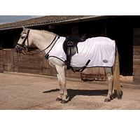 Rhinegold Ride-On Fly Rug Alfombra de Paseo, Blanco, 7'0"