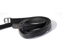 Rhinegold Softee Leathers-52-Negro Cueros de Estribo, 32, 52"/132 cm