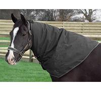 Rhinegold Universal Neck Cover-Small-Black Funda para el Cuello, Negro, S