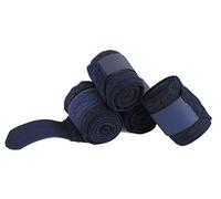 Rhinegold Vendas elásticas de Entrenamiento, Azul Marino Vendajes, Talla única
