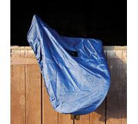 Rhinegold Waterproof Ride On Saddle Cover-Navy Funda Impermeable para sillín, Color Azul Marino, Unisex, Talla única