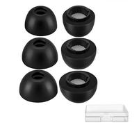 Rhinenet 3 pares de tapones de espuma viscoelástica para Samsung Galaxy Buds3 Pro con aislamiento de ruido de alta calidad, compatibles con funda de carga, S/M/L