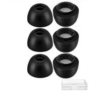 Rhinenet Almohadillas de espuma viscoelástica para Galaxy Buds 3 Pro, aislamiento de ruido premium, almohadillas de espuma de repuesto para Galaxy Buds 3 Pro SM-R630, caben en estuche de carga, 3