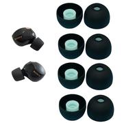 Rhinenet Almohadillas de silicona para auriculares Sony 1000XM6/1000XM5 | LinkBuds S/WF-C500/WF-C700N - Auriculares WF WI XBA con puntas de goma, con caja de almacenamiento, 4 pares