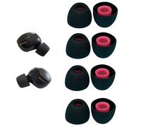 Rhinenet Almohadillas de silicona para auriculares Sony 1000XM6/1000XM5 | LinkBuds S/WF-C500/WF-C700N - Auriculares WF WI XBA con puntas de goma, con caja de almacenamiento, 4 pares