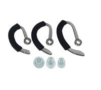 Rhinenet - Kit de Orejas de Repuesto para Orejas de Oreja y Orejas, Compatible con Plantronics WH500 CS540 W440 SaviW740, Incluye 3 Almohadillas y 3 Tubos de Espuma