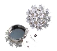 Rhinestone Button Covers, Floral Metal Cufflinks Set, 10g Detachable Decorative Clips with Elegant Shine Design, Fashion Apparel Accessory, Stylish Outfit Upgrade for Wedding Wear