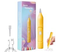 Rhinestone Dot Pen, Electric Painting Tool, Automatic Vacuum Pickup, Precision Crafting Device, 5,91 x 0,98 pulgadas Ergonomic Design, Fun Accessory for Projects, Classroom Activities