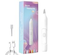 Rhinestone Dot Pen, Electric Painting Tool, Automatic Vacuum Pickup, Precision Crafting Device, 5,91 x 0,98 pulgadas Ergonomic Design, Fun Accessory for Projects, Classroom Activities