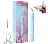 Rhinestone Dot Pen Electric Rhinestone Art Painting Pen Pen Recargable Crafting Tool Automatic Vacuum Adsorption, ideal for Project/Team Activities, Classroom Use, Multicolor