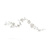 Rhinestone Haarschmuck Kristall Haarkranz Elegantes Glitzerndes Haaraccessoire mit Legierungsdraht für Hochzeiten Partys und besondere Anlässe 37.5cm 14.8in Christmas Gifts