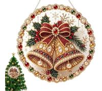 Rhinestone Painting - 20x20cm Shiny Christmas Funny Making Craft Supplies