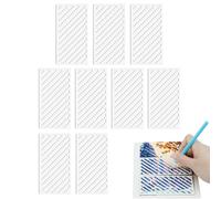 Rhinestone Painting Alignment Ruler - Precise Placement Helper, Grid Mesh with Non-Stick Design, Diamond Art Alignment Tool, DIY Embroidery Guide, Straight Edge Correction Frame for Adults