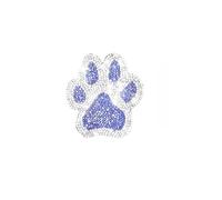 Rhinestone Paw Print Decals - Sparkly Cat Dog Stickers, Crystal Car Window Laptop Decor, Paw Grip Stickers, Shiny Animal Footprint Adhesive Set | Cute Decorative Accessory For Vehicle Bumper Styling