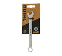RHINO 2042 - Abrazadera, anilla y llave combinada - Diámetro 12 mm - Alta calidad - Fabricado en acero (cromo vanadio)
