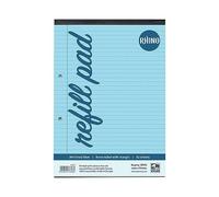 RHINO A4 tintados Especial Papel Educación Refill Pad - Azul