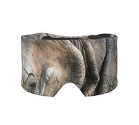 Rhino - Antifaz con estampado animal ultrafino, transpirable, ajustable
