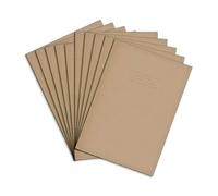 RHINO B A4 64 Page Exercise Book - Buff (Pack of 10)