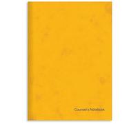 Rhino Cuaderno A4 Counsels, 96 páginas/8 mm, cuaderno legal perforado, paquete de 10, suministros de oficina y papelería, color amarillo