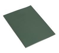 Rhino - Cuaderno de cuadrícula (A4, 48 páginas, 10 unidades, cuadros de 5 mm), color verde oscuro