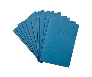 Rhino F8 M - Cuaderno 48 Page Tinted Papel Cuaderno de ejercicios, color azul claro/azul A4