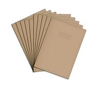 RHINO F8M A4 80 Page Exercise Book - Buff (Pack of 10)