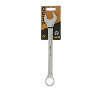 RHINO Llave combinada de 22 mm con llave combinada y llave de horquilla de 22 mm de diámetro, de alta calidad, de acero (cromo vanadio), varios tamaños disponibles