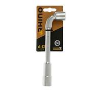 Rhino - Llaves tubulares y de pipa, llave de pipa de 16 mm - Diámetro de 16 mm - Imprente de 6/12 paneles - Fabricado en acero (cromo Vanadium) - Garantía de por vida - Varios tamaños disponibles