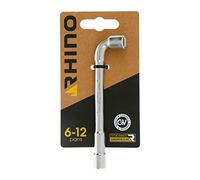 Rhino - Llaves tubulares y de Tubo, Llave de Tubo de 7 mm, Llave Tubular - Diámetro 7 mm - Huella 6/12 Caras. Fabricado en Acero (Cromo Vanadium) - Garantía de por Vida - Varios tamaños Disponibles