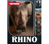 Rhino Photo Book: Majestic Rhino Photography Showcasing Powerful Wildlife Portraits And Incredible Safari Adventures | Perfect Gift For Animal Lovers And Nature Enthusiasts