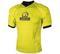 Rhino Pro Protección Corporal, Unisex Adulto, Color Fluo Amarillo, tamaño Large