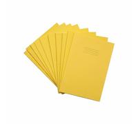 RHINO S10 A4 64 Page Exercise Book - Yellow (Pack of 10)
