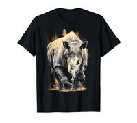 Rhino Safari África Animal Lover Motif Camiseta