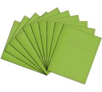 Rhino TB/F8 - Cuaderno de proyectos (200 x 165 mm, 32 páginas, 10 unidades), color verde claro