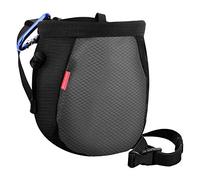 Rhino Valley Bolsa de Magnesio Antifugas con Cinturón Ajustable, Negro/Gris