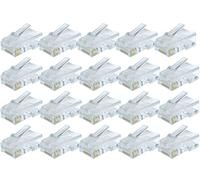 Rhinocables Ethernet RJ45 Crimp Plugs Cat5e Red conectadores del Extremo Multi Comprar (20 Unidades)