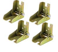 Rhinocerosdance 4 Piezas Bisagras Plegables Bisagra Autoblocante 90 Grados Patas Plegables para Mesa Bisagra Abatible Banco de Trabajo Plegable Bisagra para Bancos Trabajo, Escritorios