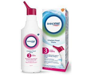 Rhinomer, Spray Nasal 100% Agua de Mar, Fuerza Fuerte 3, para Adultos y Niños a partir de 6 Años, 135 ml