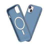 RhinoShield Case kompatibel mit [iPhone 13 Mini] | SolidSuit - MagSafe-kompatibel -Stoßdämpfende & schlanke Schutzhülle mit Premium Finish - 3.5 Meter Fallschutz - Azul Ola