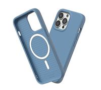 RhinoShield Case kompatibel mit [iPhone 13 Pro MAX] | SolidSuit - MagSafe-kompatibel -Stoßdämpfende & schlanke Schutzhülle mit Premium Finish - 3.5 Meter Fallschutz - Azul Ola
