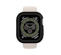 RhinoShield Funda Bumper Compatible con Apple Watch Serie 8/7 [41mm] | CrashGuard NX - Diseño Compacto con Tecnología Resistente a Impactos de más de 1.2 Metros - Negro