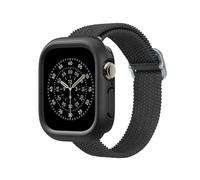 RhinoShield Funda Bumper compatible con Apple Watch Series 11/10 [42mm] | Funda protectora delgada, ligera y antimpactos - Negro