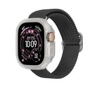 RhinoShield Funda Bumper compatible con Apple Watch Ultra 3 / Ultra 2 / Ultra [49 mm] | Funda protectora delgada, ligera y antimpactos - Transparente